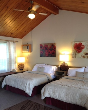 Chambre Standard, 2 lits doubles | Literie de qualité, décor unique, ameublement unique