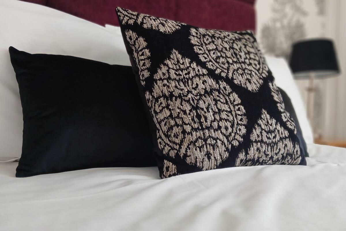 Sábanas de algodón egipcio y ropa de cama de alta calidad 