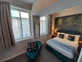 Junior Suite | Cadar kapas Mesir, peralatan tempat tidur premium 