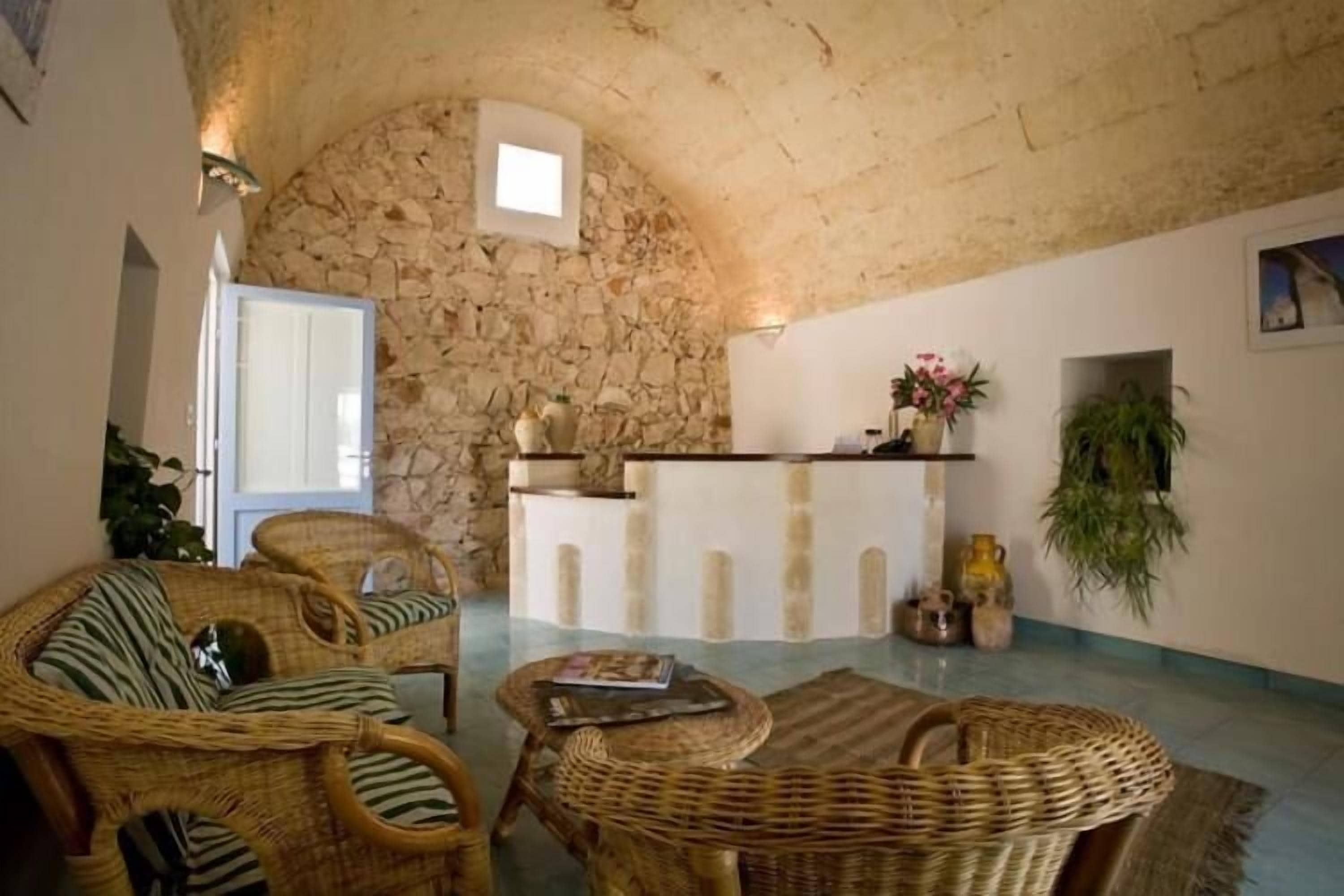 Zona de estar del vestíbulo