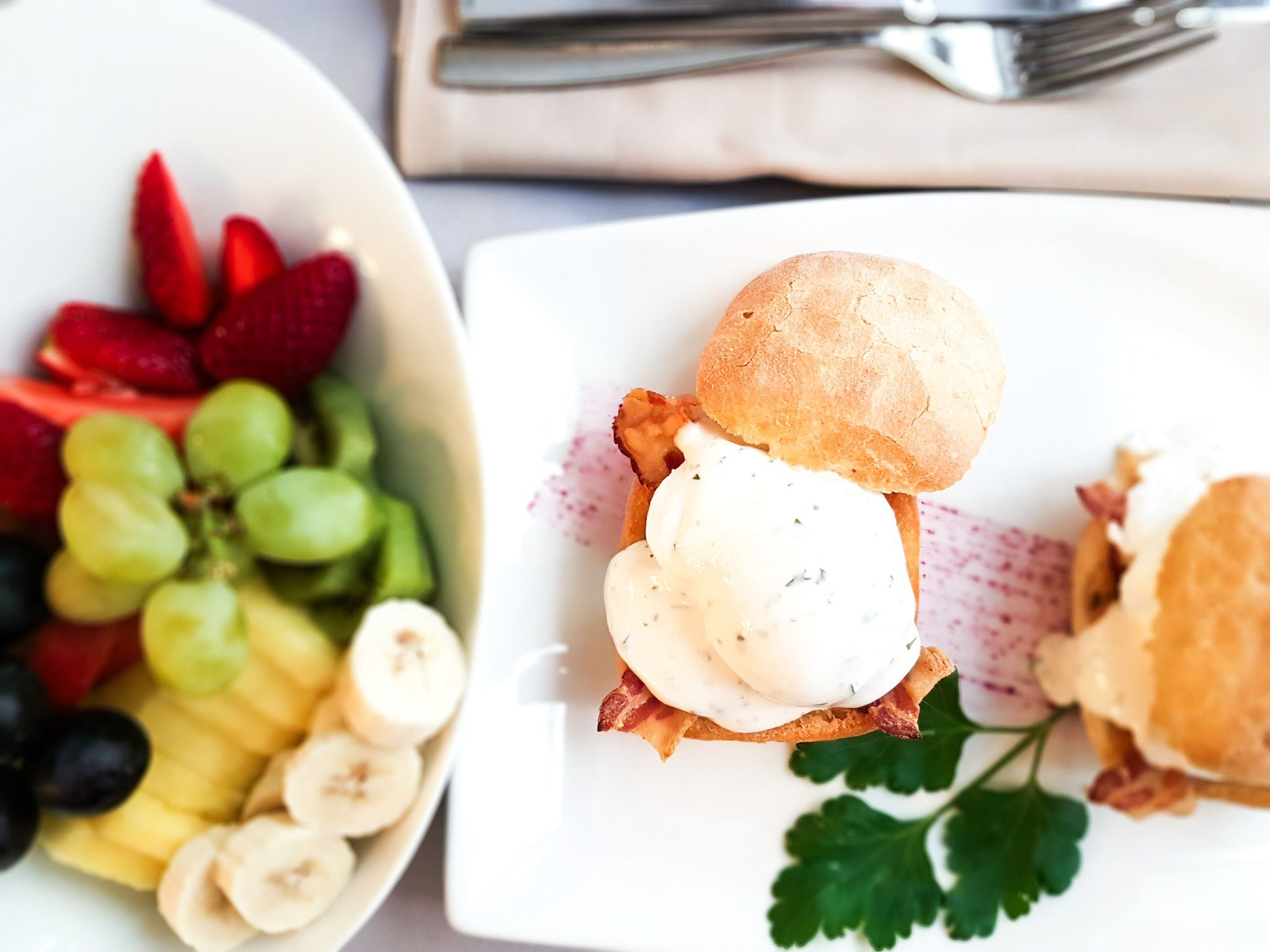 free daily cooked-to-order breakfast