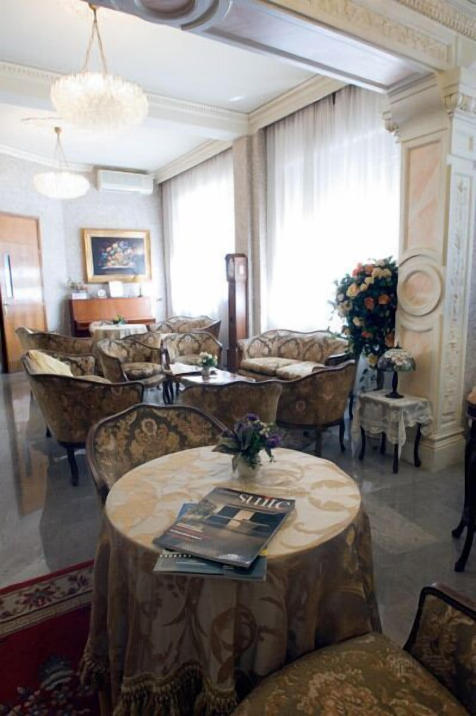 Lobby sitting area