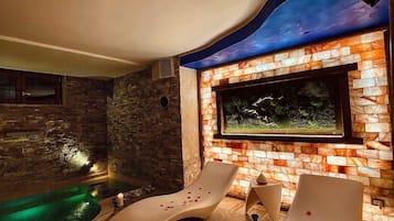 Banheira de hidromassagem, banho turco/hammam, tratamentos corporais