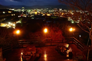 Utsikt fra overnattingsstedet