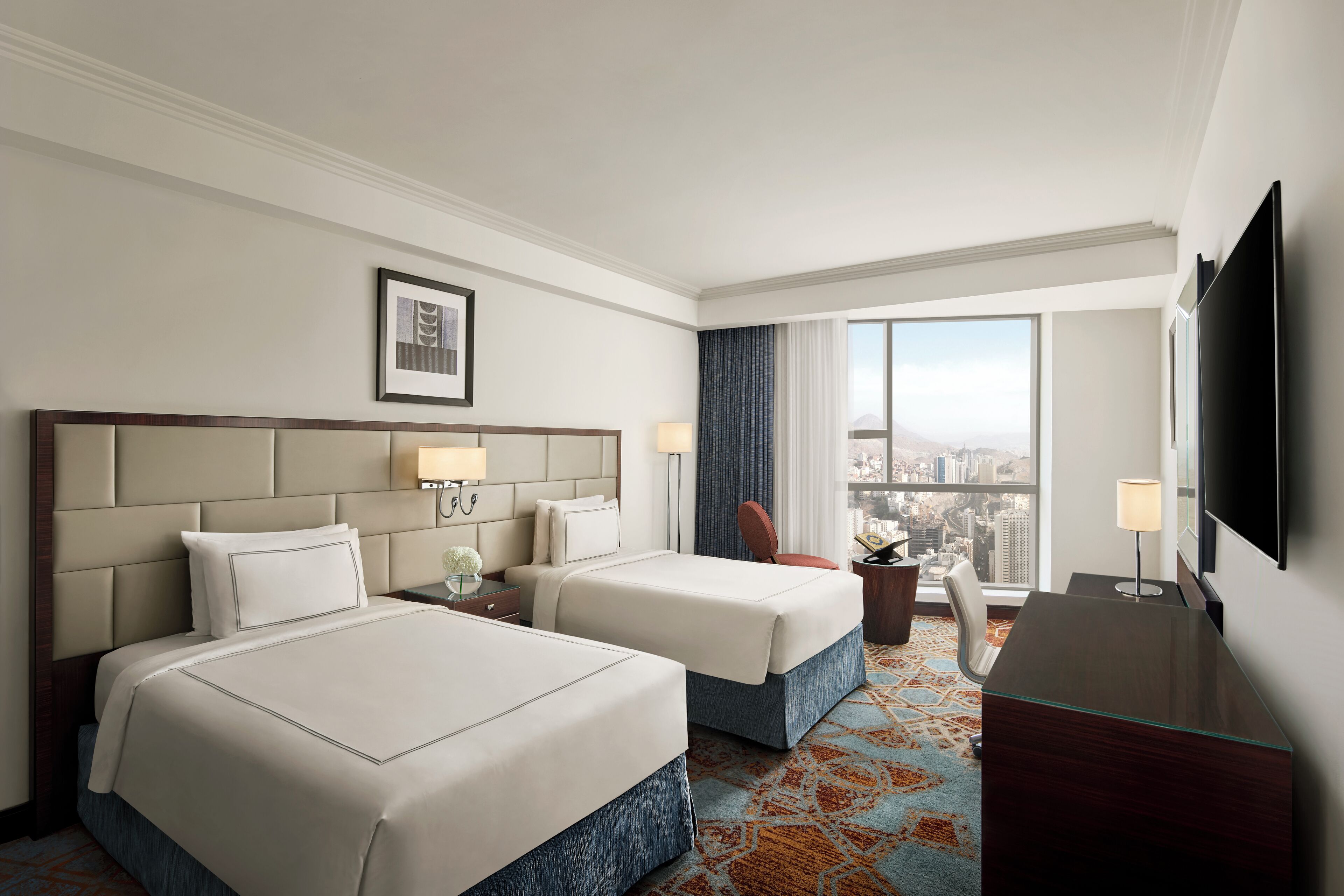 Classic-Zimmer, 2 Einzelbetten (City) | Allergikerbettwaren, Zimmersafe, Schreibtisch, Verdunkelungsvorhänge