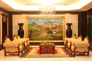 Sitzecke in der Lobby