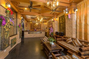 Sala de estar en el lobby