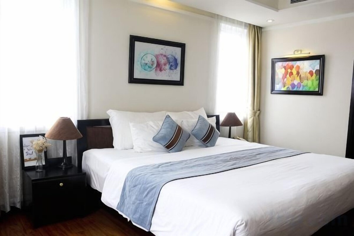 Biancheria da letto di alta qualità, minibar, una cassaforte in camera