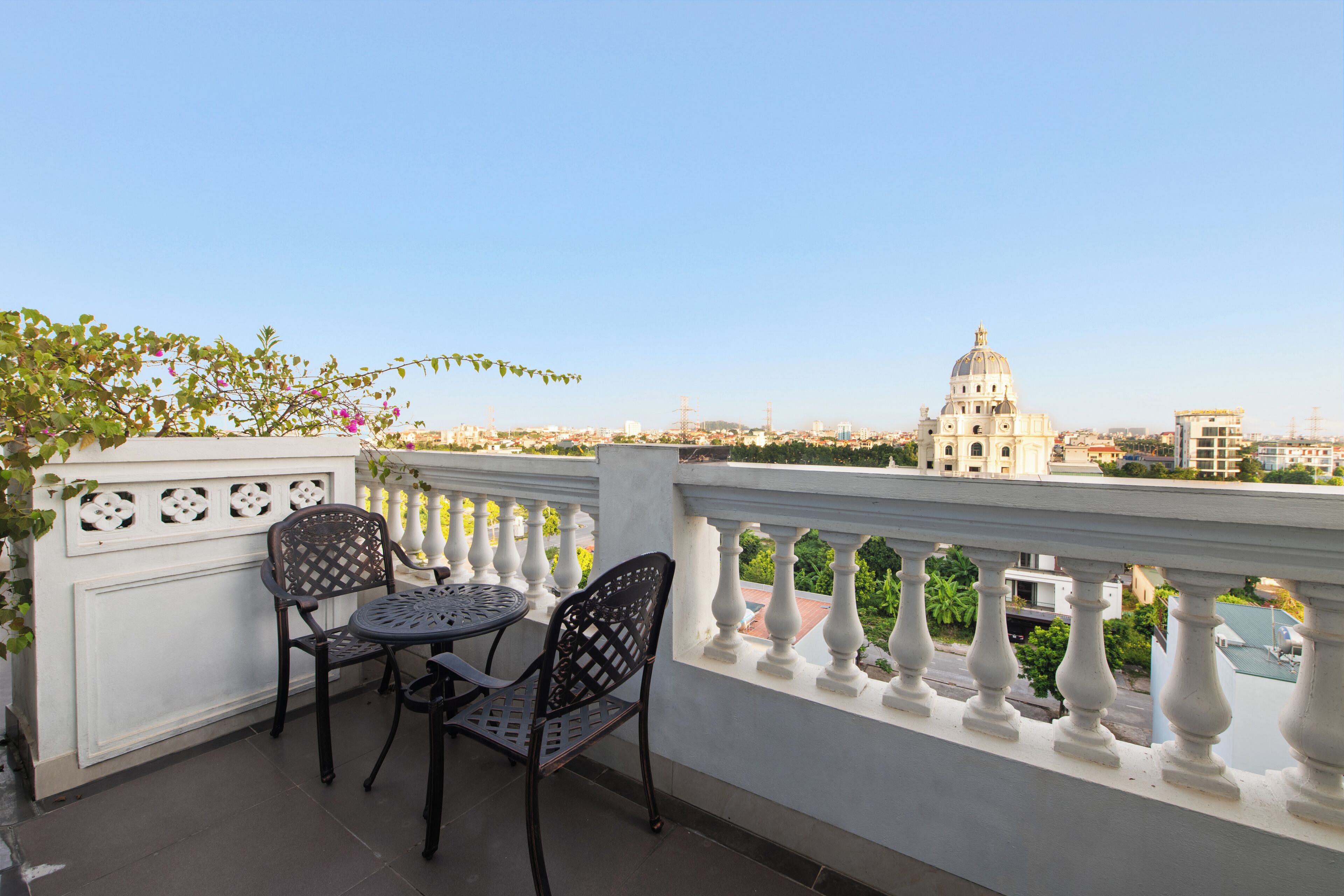 grand deluxe double with balcony (indochine wing) | 1 bedroom, minibar, in-room safe, desk