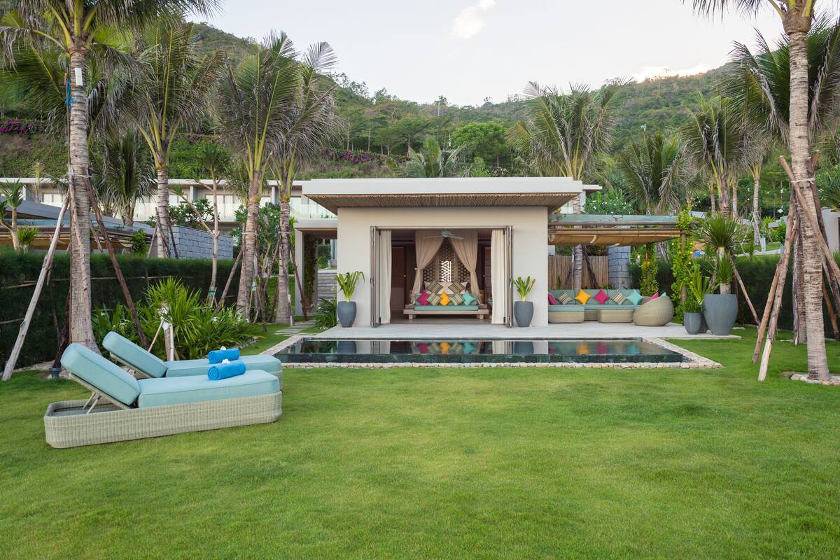 Villa, Beachfront | View from room
