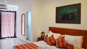 Habitación superior, balcón, vista al jardín | Wifi gratis