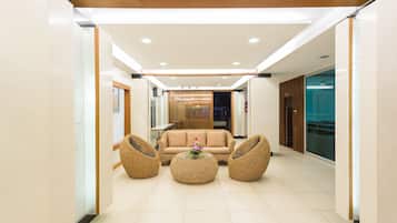 Sala de estar en el lobby