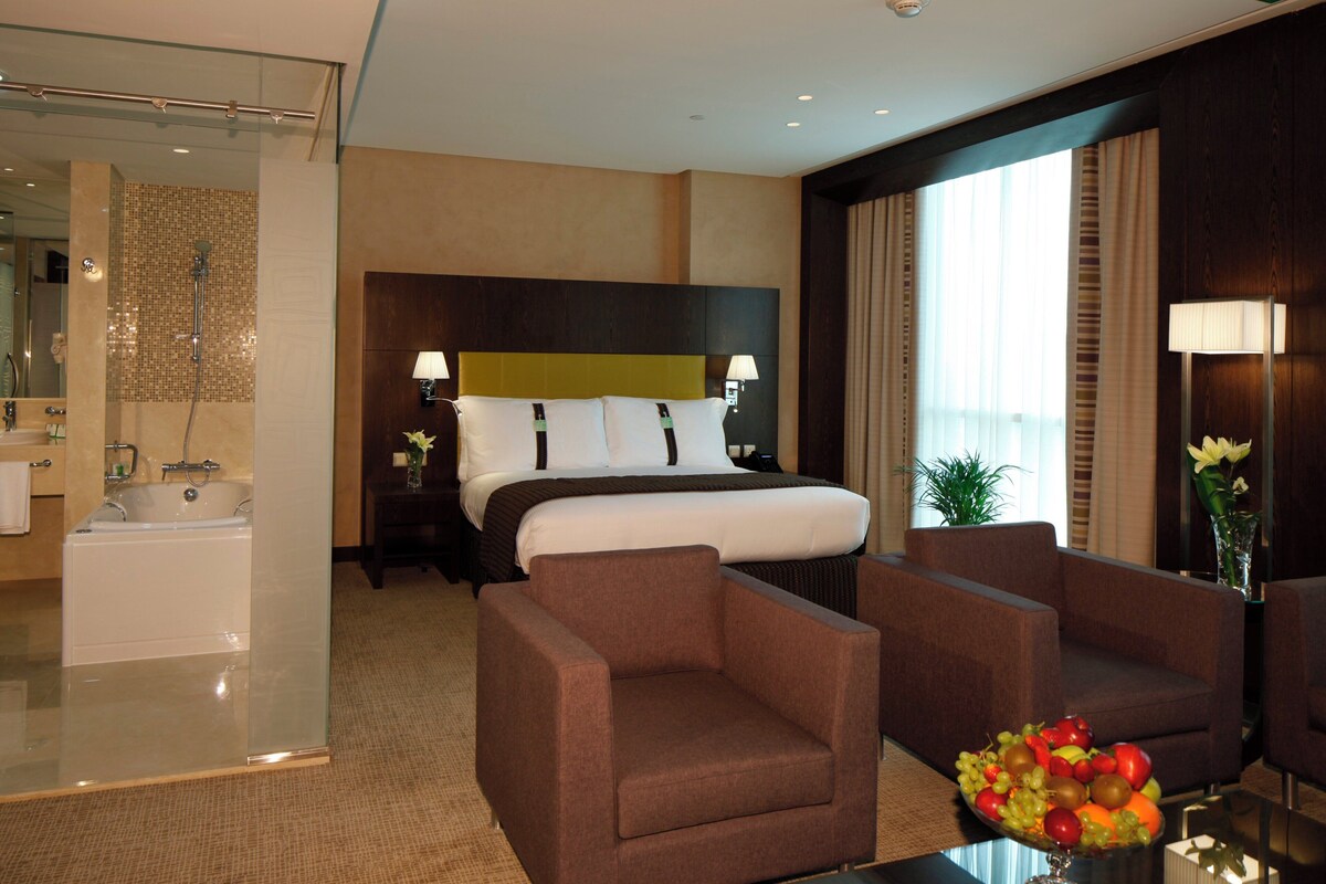 Suite, 1 King Bed | Minibar, in-room safe, desk, laptop workspace