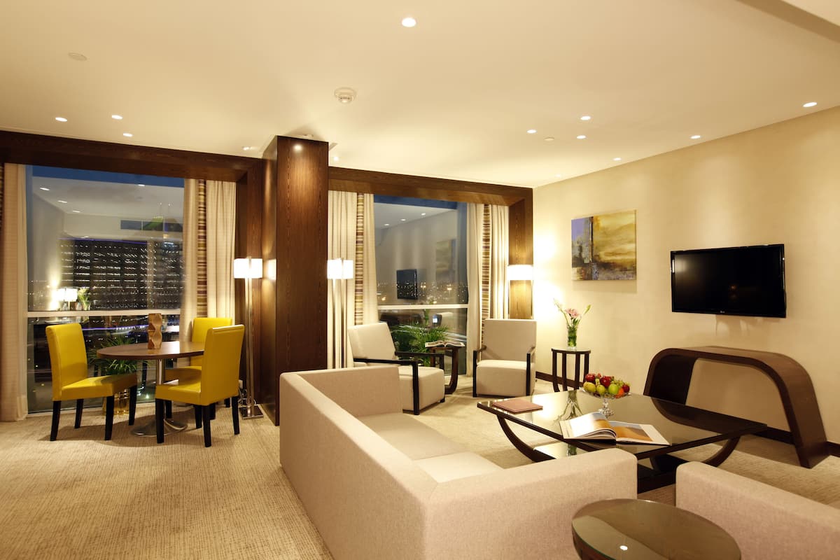 1 habitación, minibar, caja de seguridad en la habitación y escritorio