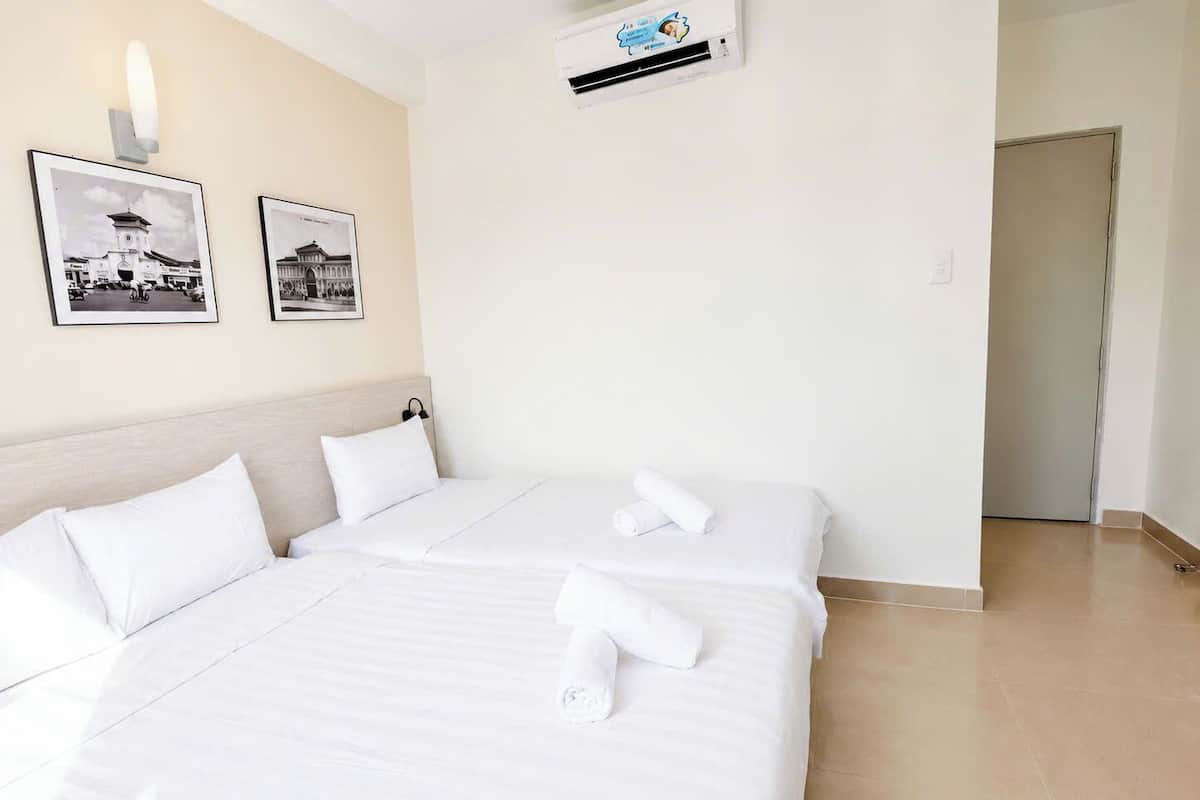Cofres nos quartos, individualmente decorados