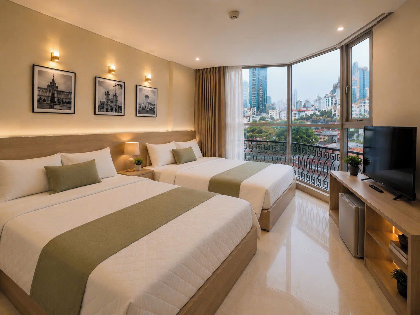 Family Room, City View