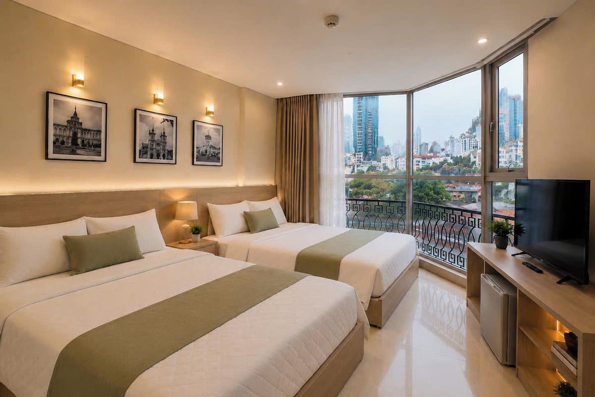 Family Room, City View | In-room safe, individually decorated, individually furnished, desk