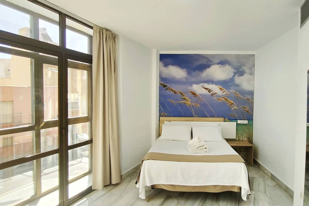 classic double room | 1 bedroom, down duvets, desk, blackout curtains