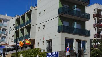 Façade de l’hébergement