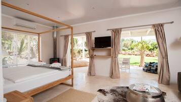 Sábanas de algodón egipcio, ropa de cama de alta calidad y minibar