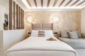 Minibar, decoración personalizada y sistema de insonorización 