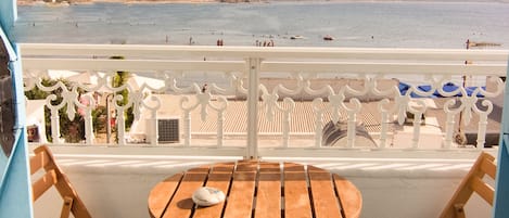 Superior Studio, Sea View | Balcony