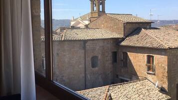 Vue depuis lâhĂ©bergement