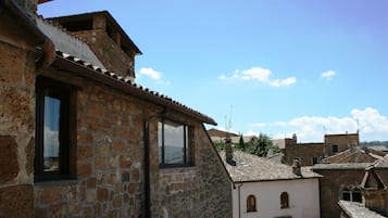 Blick von der Unterkunft