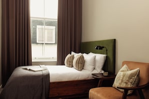 Premium bedding, individually decorated, individually furnished