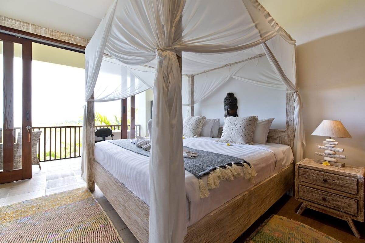 Villa de lujo, 2 habitaciones (Sawah C3) | 1 dormitorio, colchones Select Comfort, minibar y caja fuerte