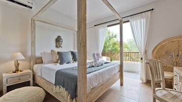 Deluxe Villa, 2 Bedrooms, Balcony, River View | 1 bedroom, Select Comfort beds, minibar, in-room safe