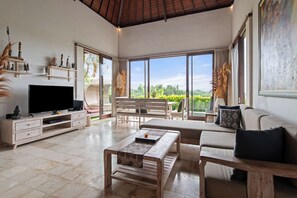 Living area - Sahaja Sawah Resort (Selemadeg)