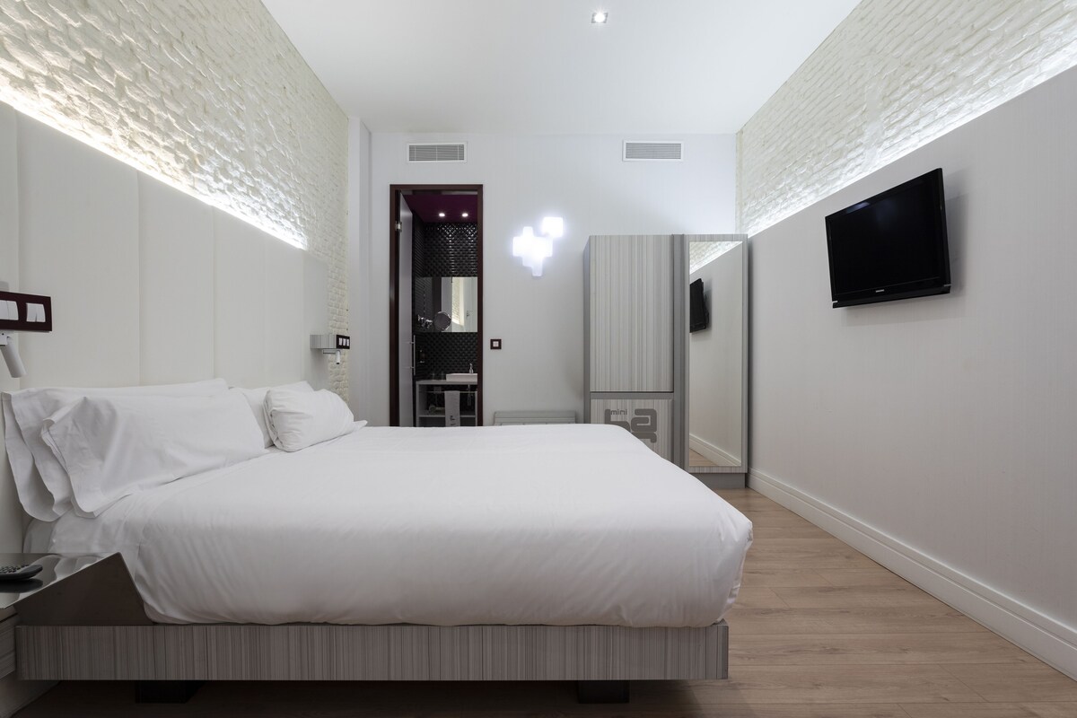 Literie de qualité supérieure, couette en duvet d'oie, minibar