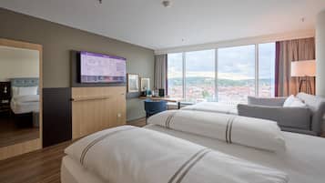 1 habitación, sistema de insonorización, wifi gratis y ropa de cama