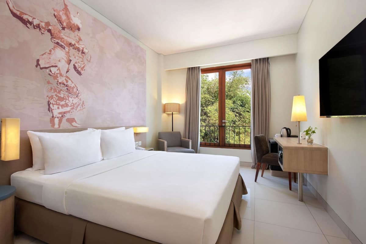 In-room safe, desk, blackout drapes, iron/ironing board
