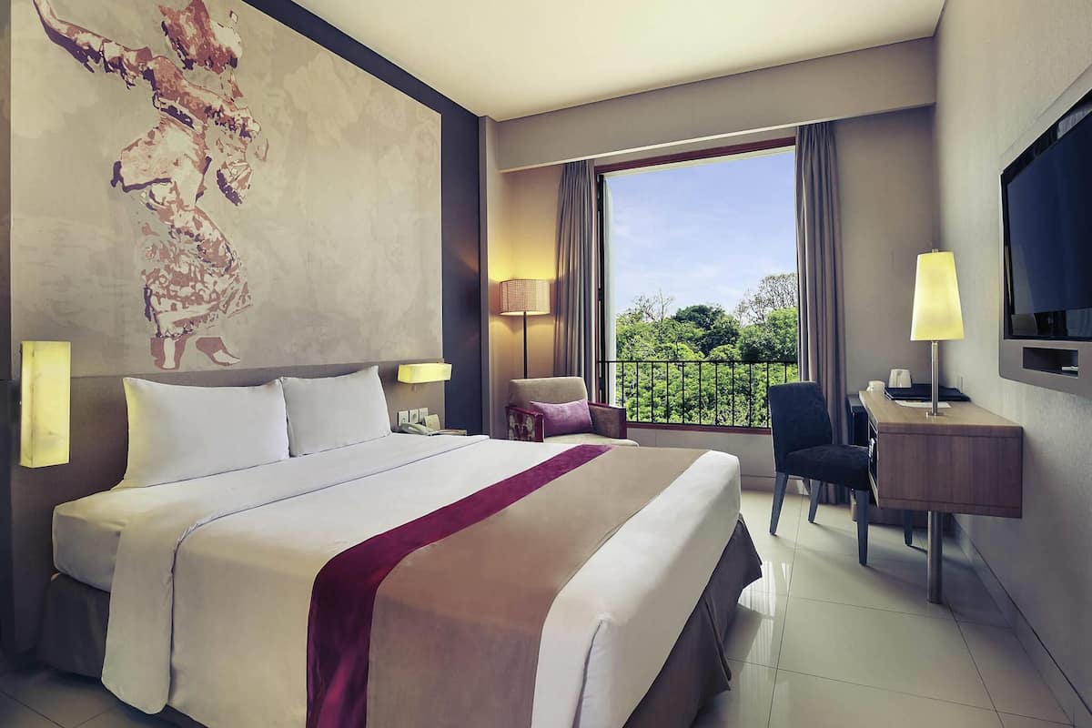Chambre Double Supérieure, 1 lit double, vue jardin