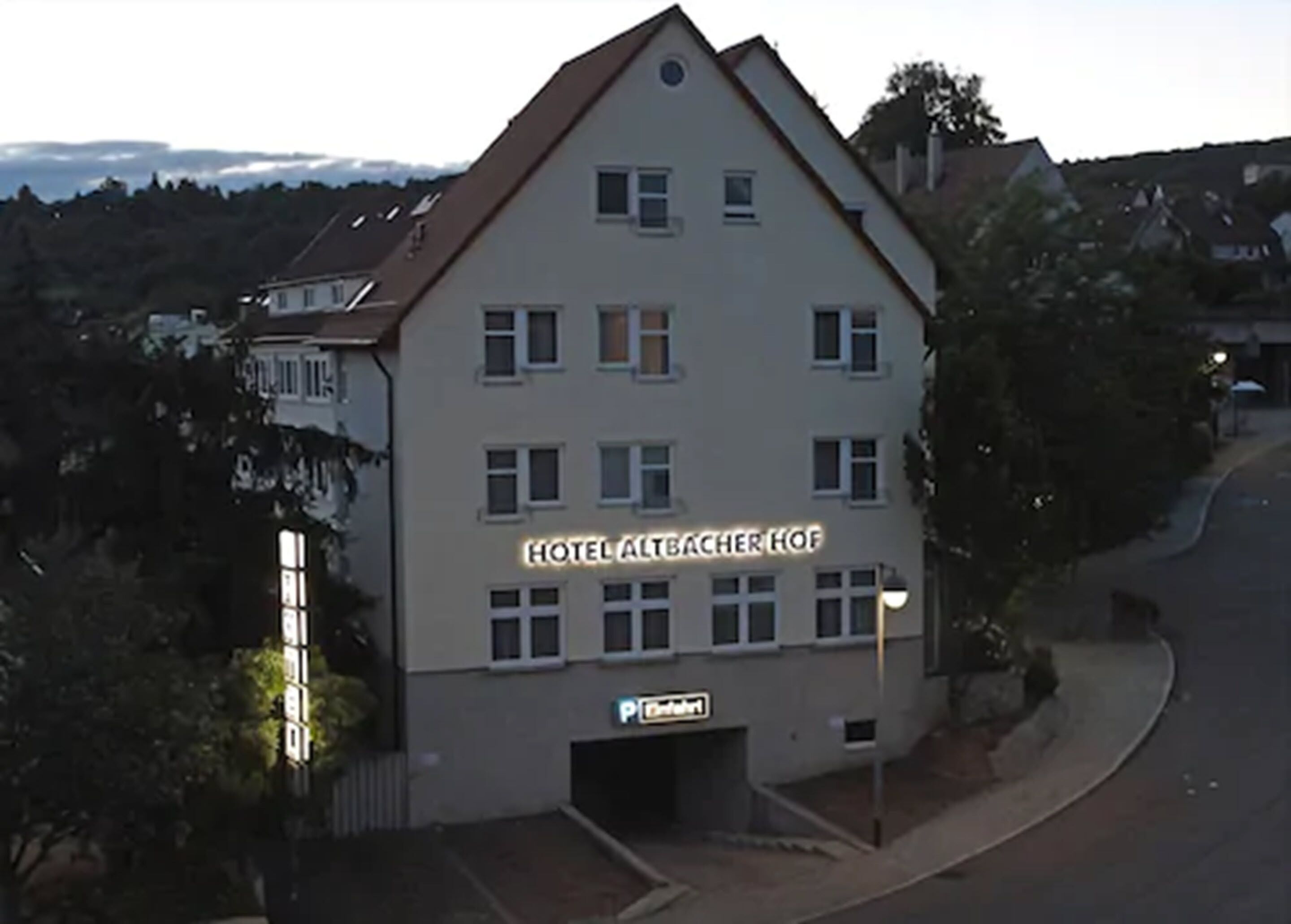 Fassade der Unterkunft