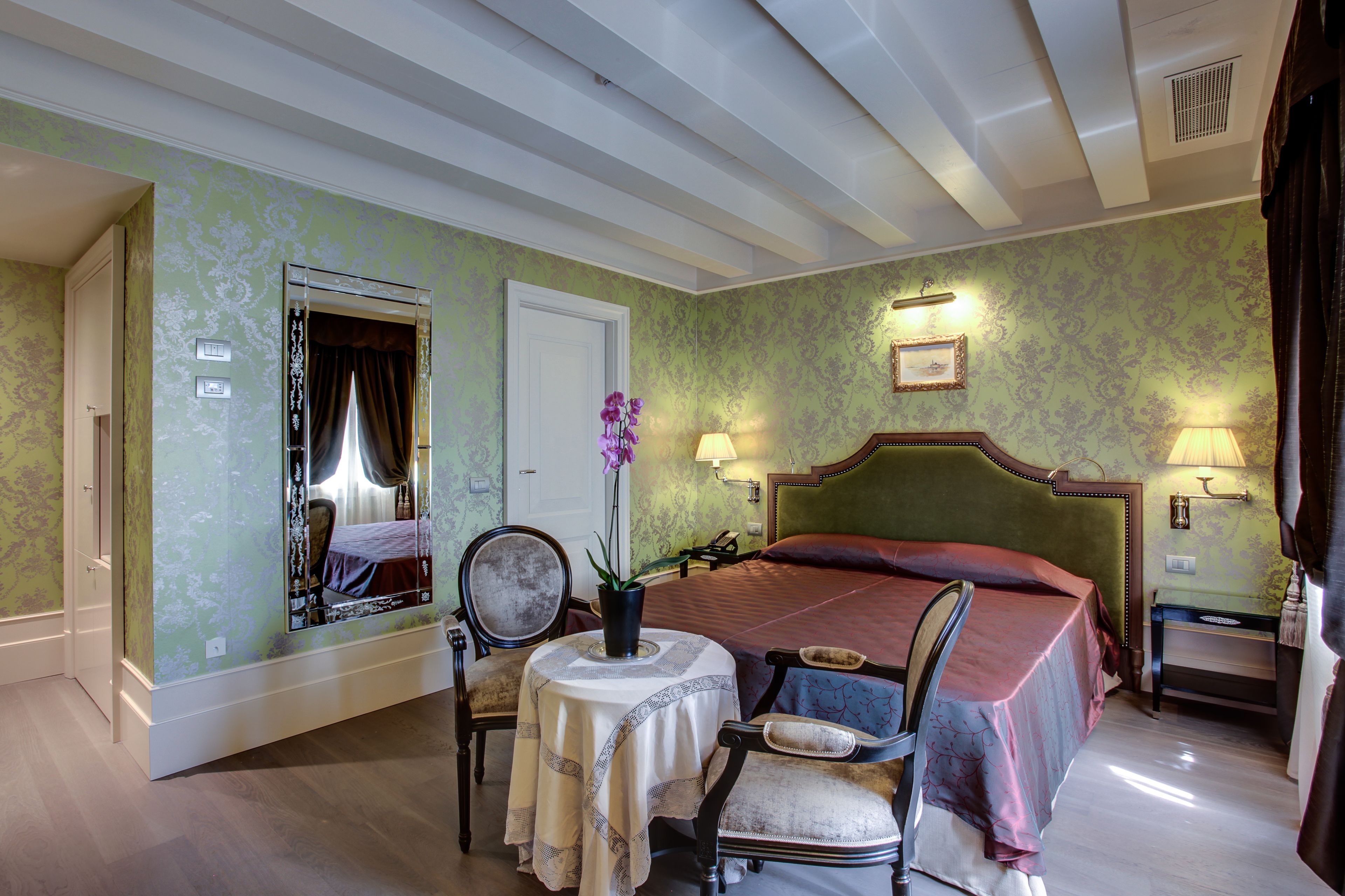 superior double or twin room, canal view | down duvets, minibar, in-room safe, individually decorated