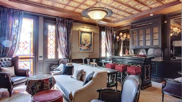 Siddeområde i lobbyen