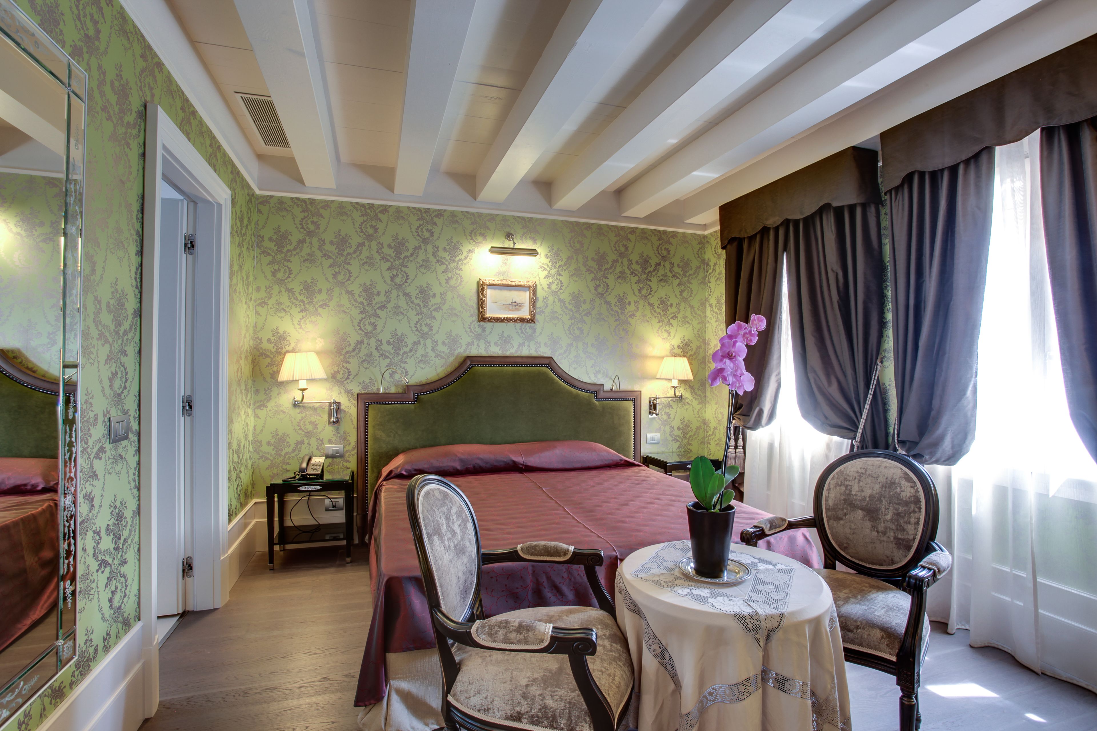 superior double or twin room, canal view | down duvets, minibar, in-room safe, individually decorated