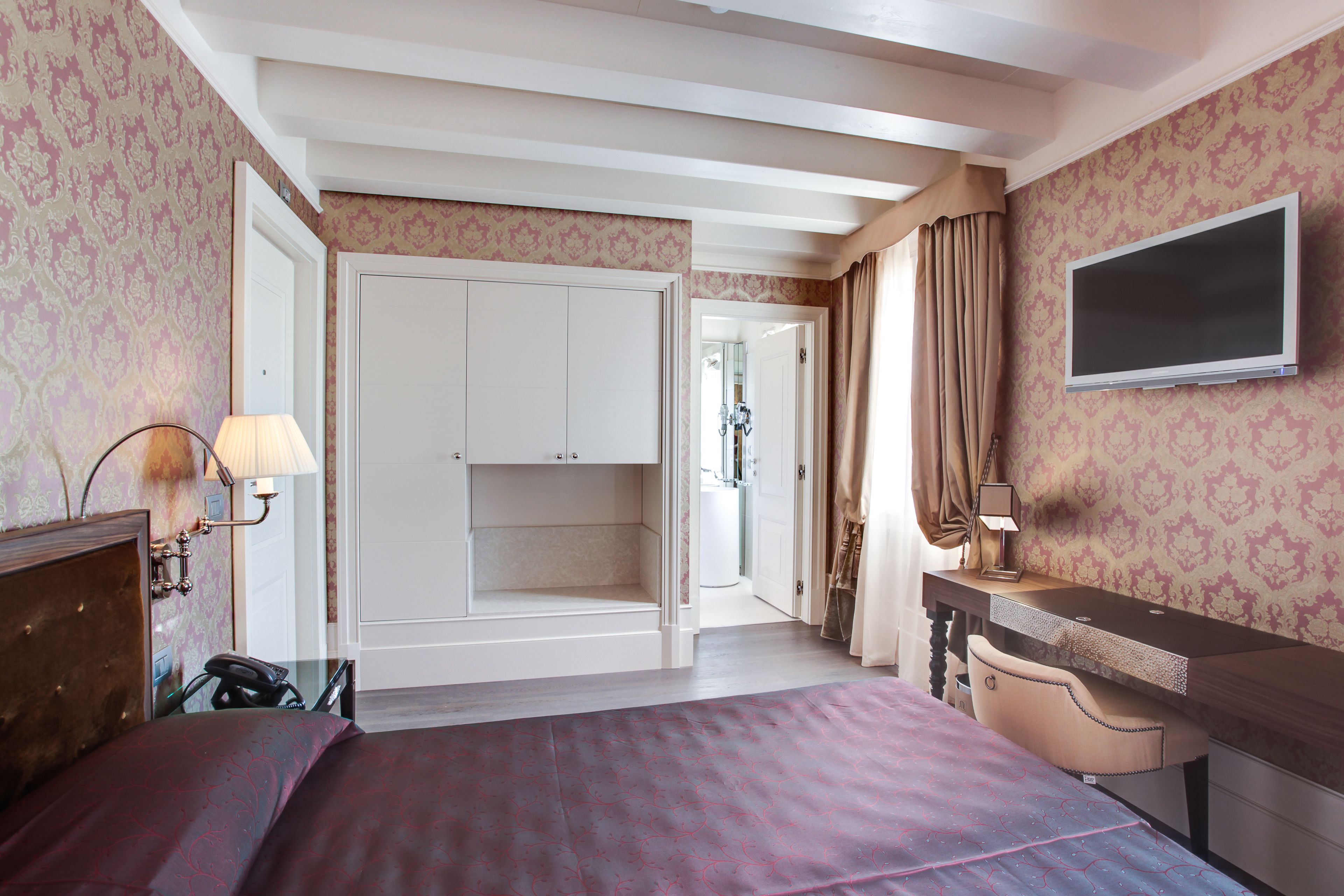 down duvets, minibar, in-room safe, individually decorated