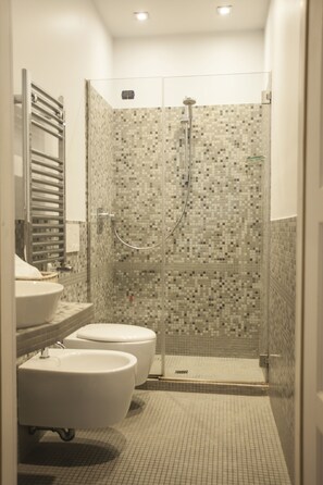 Ducha, cabezal de ducha tipo lluvia, artículos de tocador gratuitos