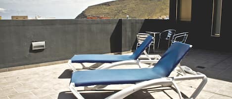 Chambre supérieure double | Terrasse/patio