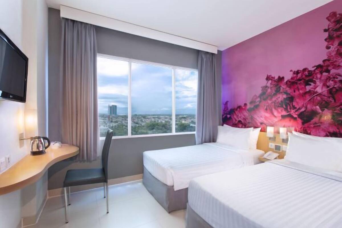 1 quarto, escrivaninha, Wi-Fi de cortesia