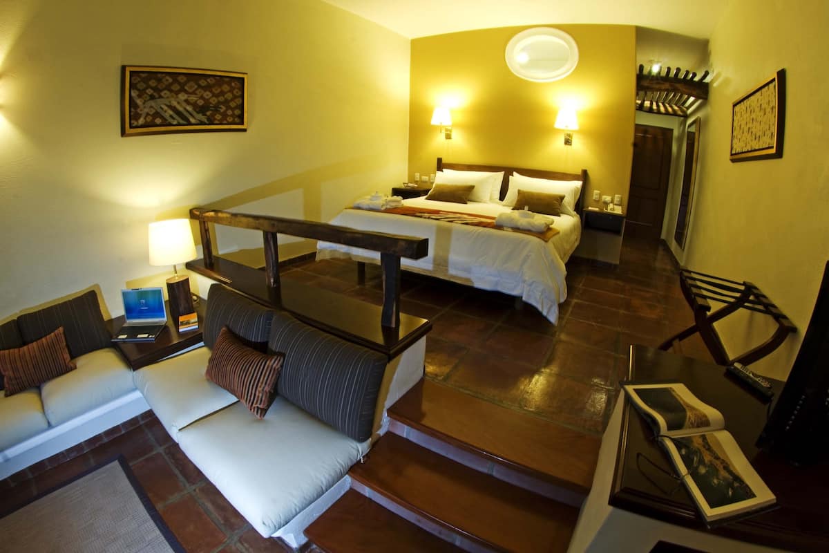 Superior Suite, Pool Access, Sea View | 1 bedroom, premium bedding, minibar, in-room safe