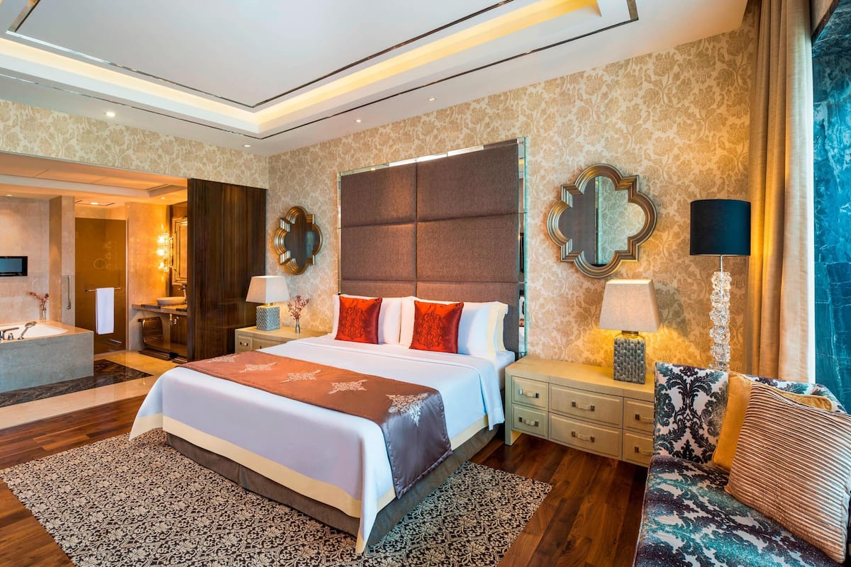 1 slaapkamer, lakens van Egyptisch katoen, luxe beddengoed