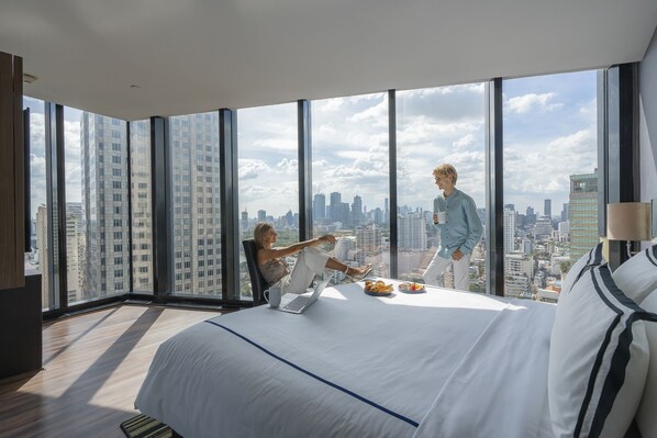 City view from property