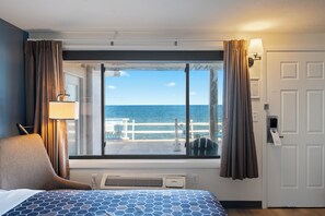 Desk, blackout curtains, iron/ironing board, free WiFi