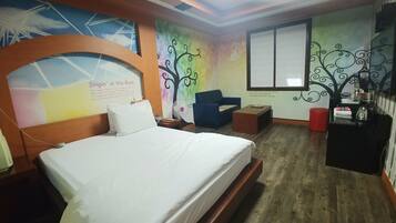 Double Room | Premium bedding, individually furnished, desk, soundproofing