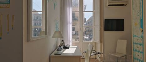 Deluxe Double or Twin Room, Balcony | Pillowtop beds, minibar, individually decorated, individually furnished